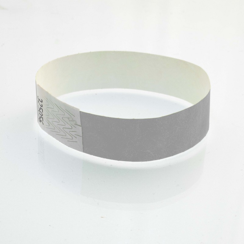 Bracelet tyvek personnalisé : 19 millimètres - 123 Bracelets