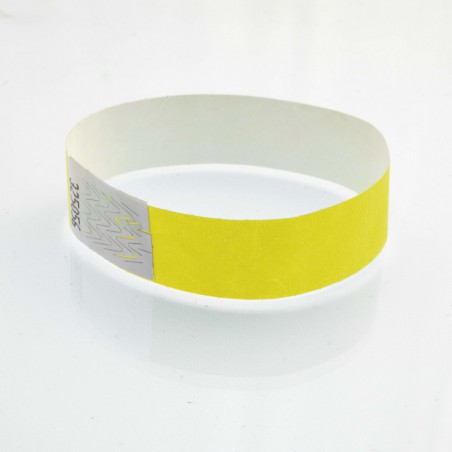 Bracelet tyvek personnalisé : 19 millimètres - 123 Bracelets