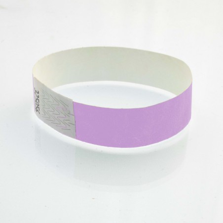 Bracelet tyvek personnalisé : 19 millimètres - 123 Bracelets