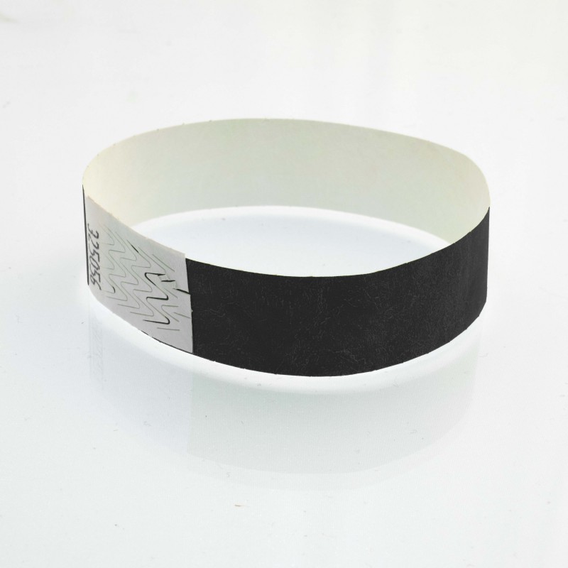 Bracelet tyvek personnalisé : 19 millimètres - 123 Bracelets