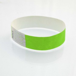 Bracelet tyvek personnalisé : 19 millimètres - 123 Bracelets