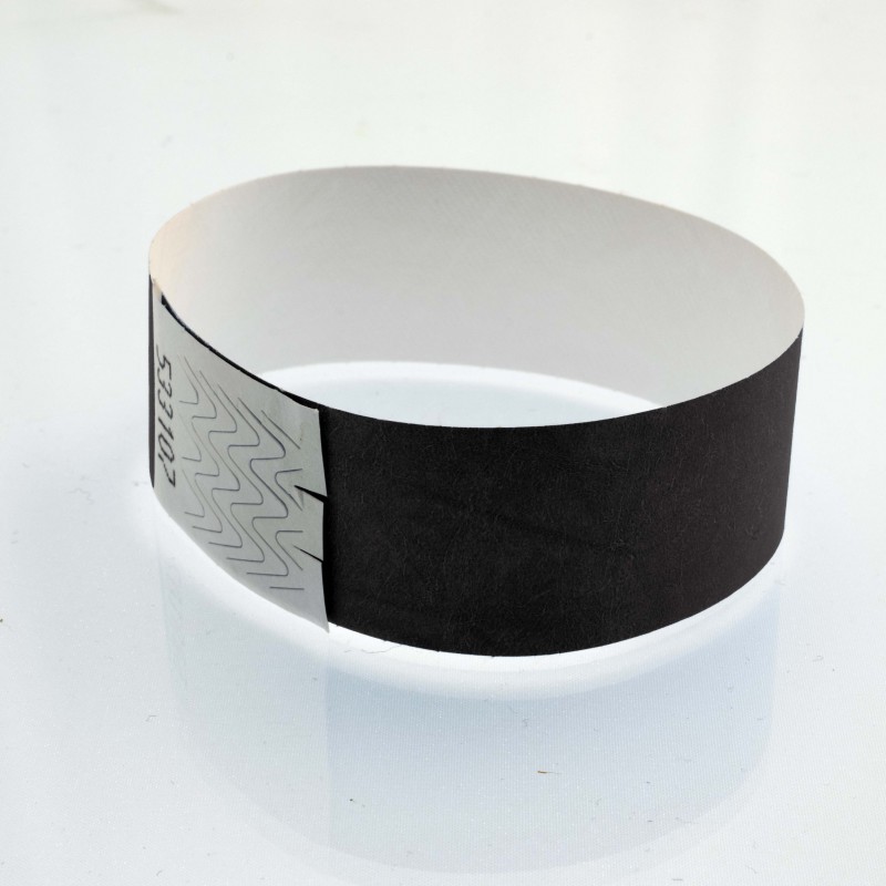 Bracelet tyvek personnalisé : 25 millimètres - 123 Bracelets