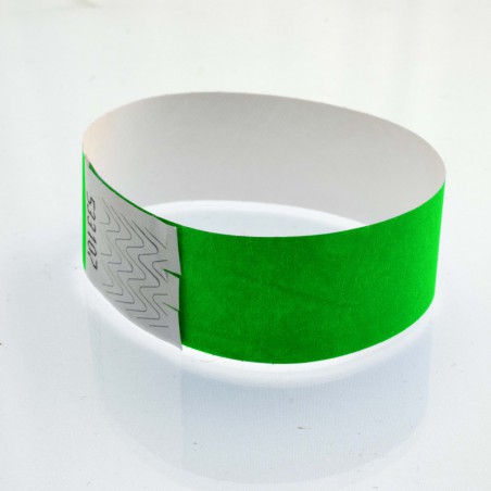 Bracelet tyvek personnalisé : 25 millimètres - 123 Bracelets