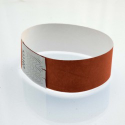 Bracelet tyvek personnalisé : 25 millimètres - 123 Bracelets