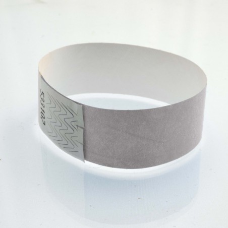 Bracelet tyvek personnalisé : 25 millimètres - 123 Bracelets