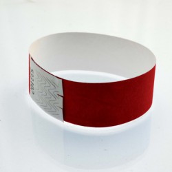 Bracelet tyvek personnalisé : 25 millimètres - 123 Bracelets