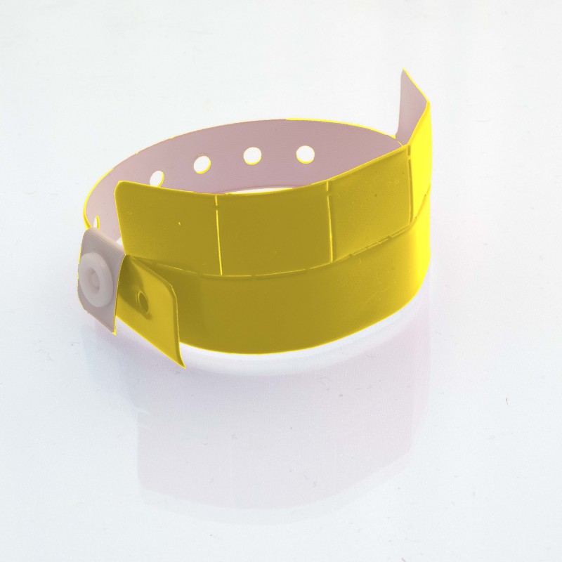 Bracelet vinyle personnalisable : 5 coupons - 123 Bracelets