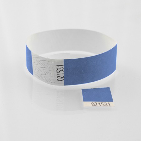 Bracelet tyvek personnalisé : modèle zéro déchet