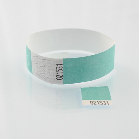 Bracelet tyvek personnalisé : modèle zéro déchet
