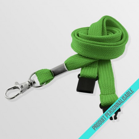 Tour de cou personnalisable avec bague anti-étouffement
