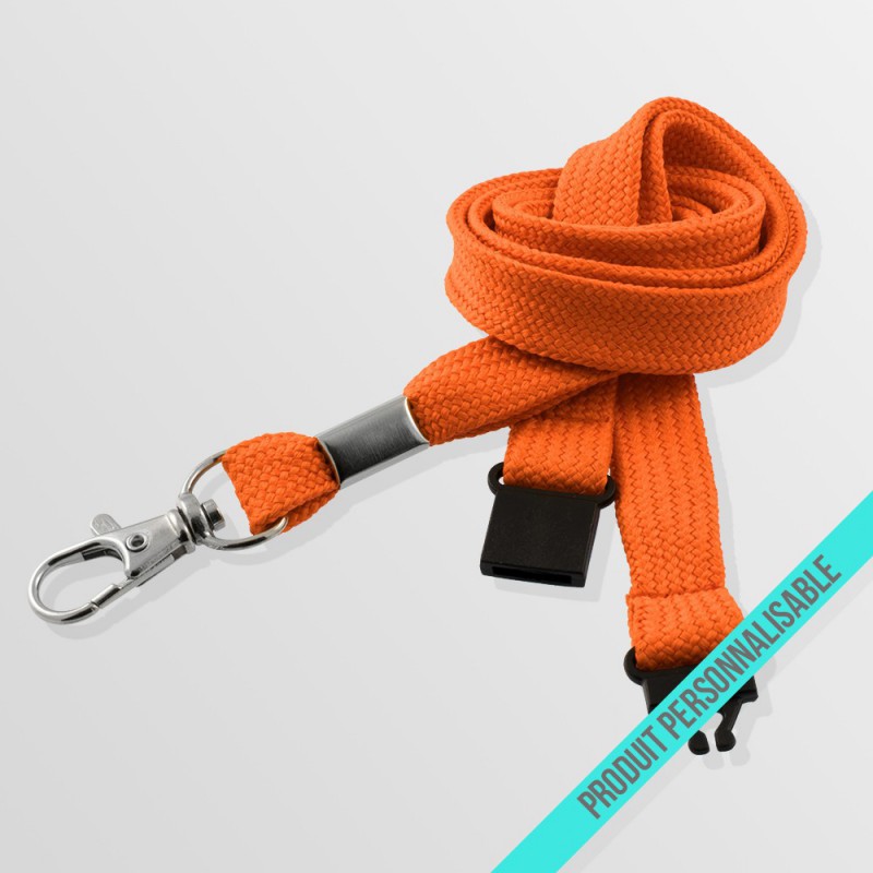Tour de cou personnalisable avec bague anti-étouffement