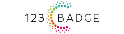 logo 123 badge